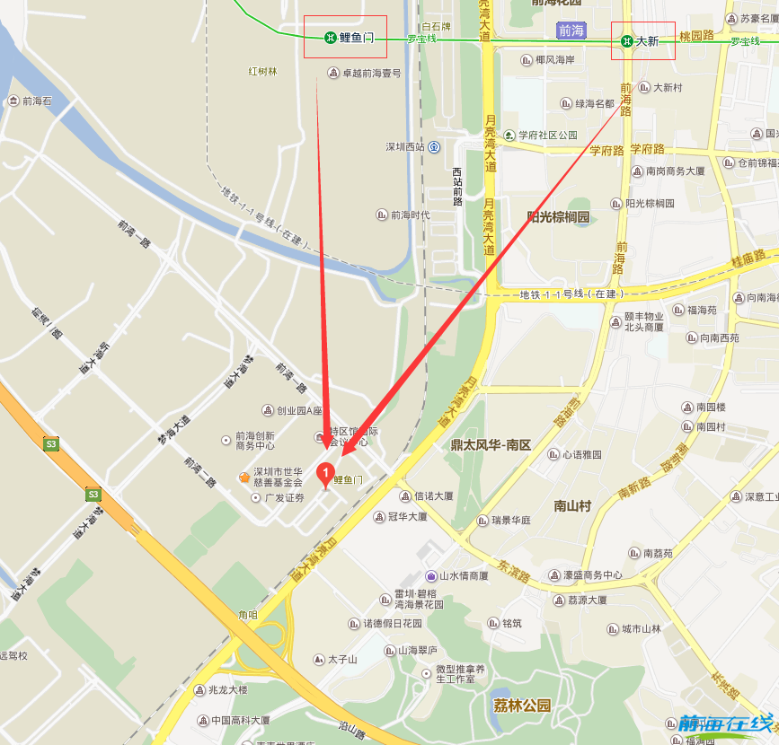 前海具體位置，前海自貿(mào)區(qū)在哪里？